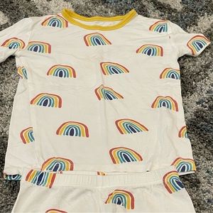 Kyte Pineapple Rainbow Toddler PJs